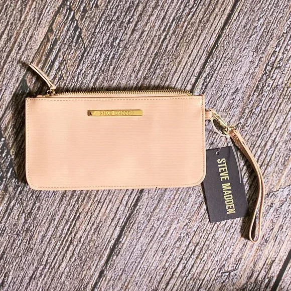 Clutch Purse Steve Madden Rose Gold Purse Steve Madden Blush Pink